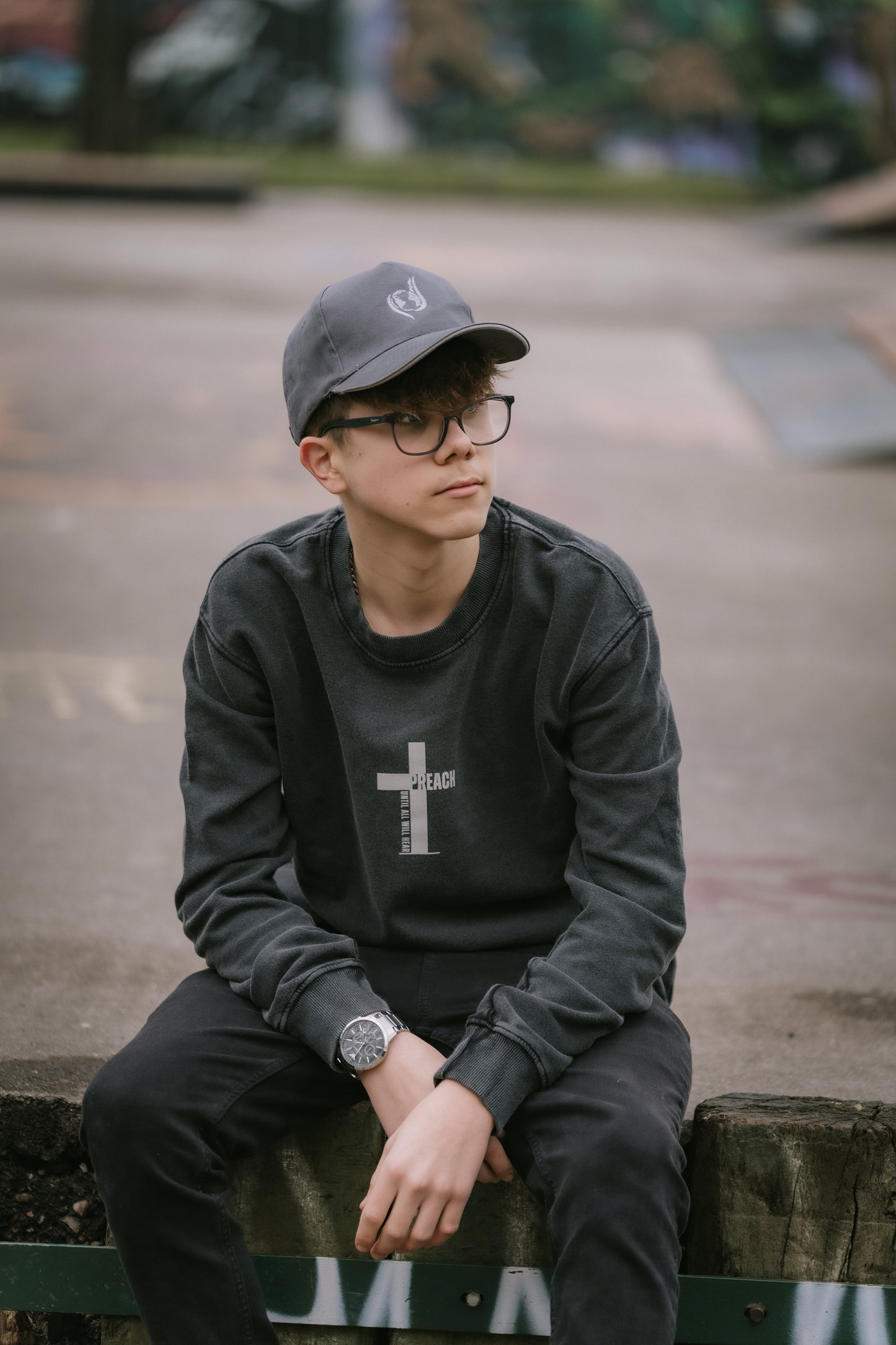 This Gospel Shall Be Preached (Black/Grey) - Sweatshirt