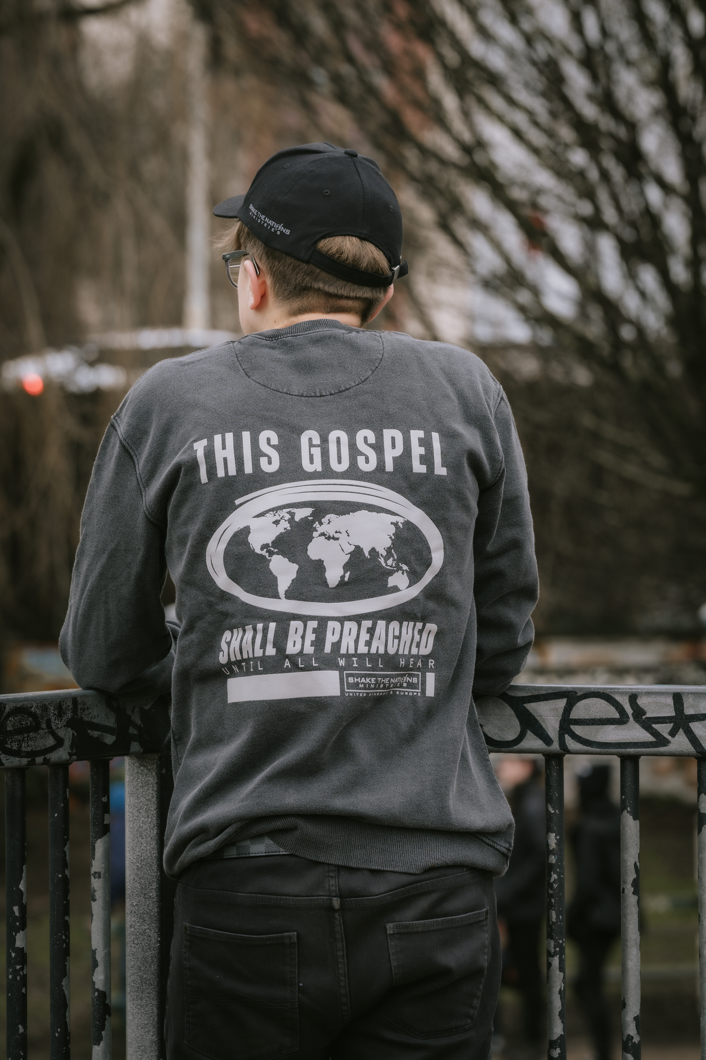 This Gospel Shall Be Preached (Black/Grey) - Sweatshirt