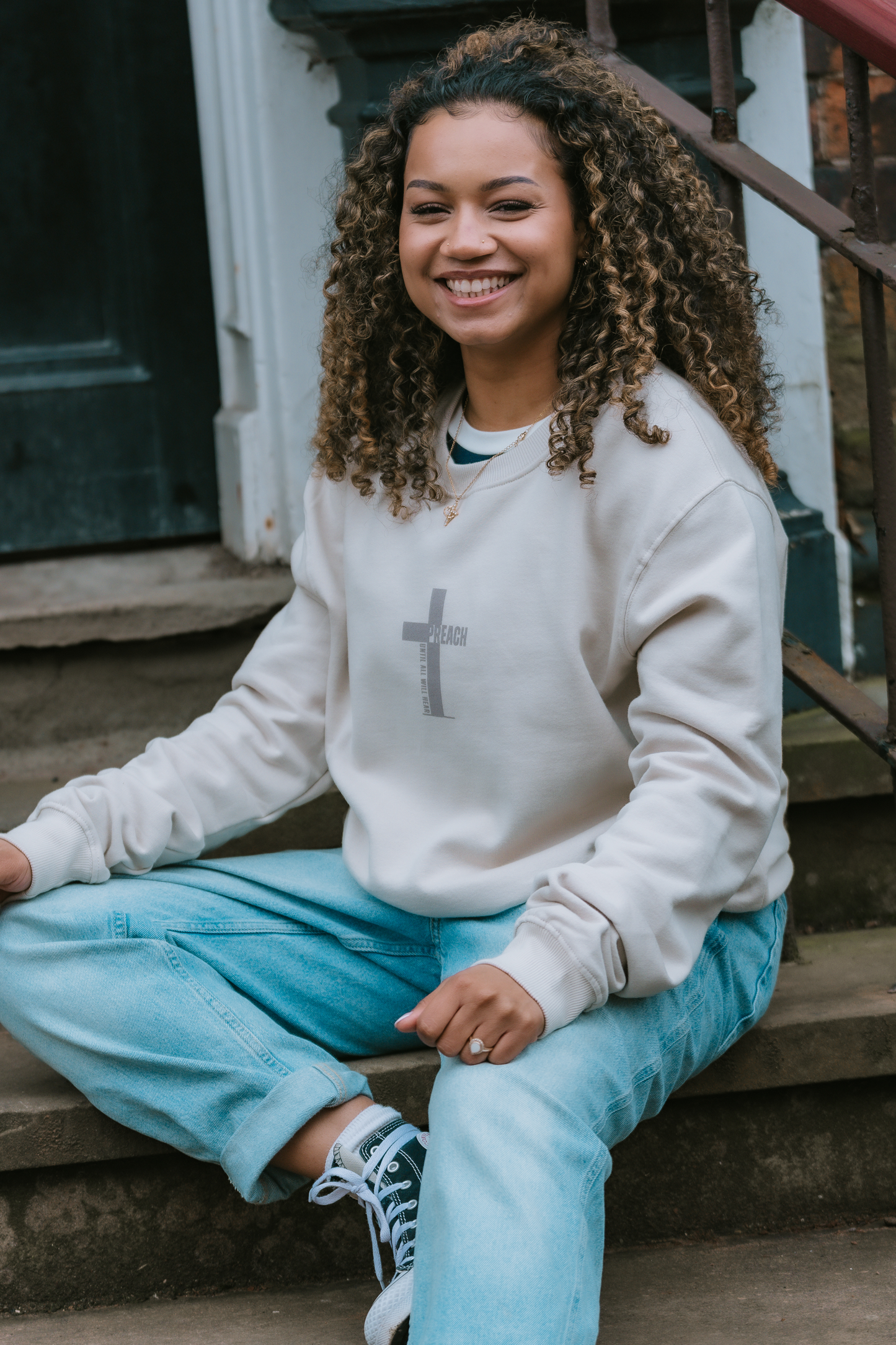 This Gospel Shall Be Preached (Bone) - Sweatshirt