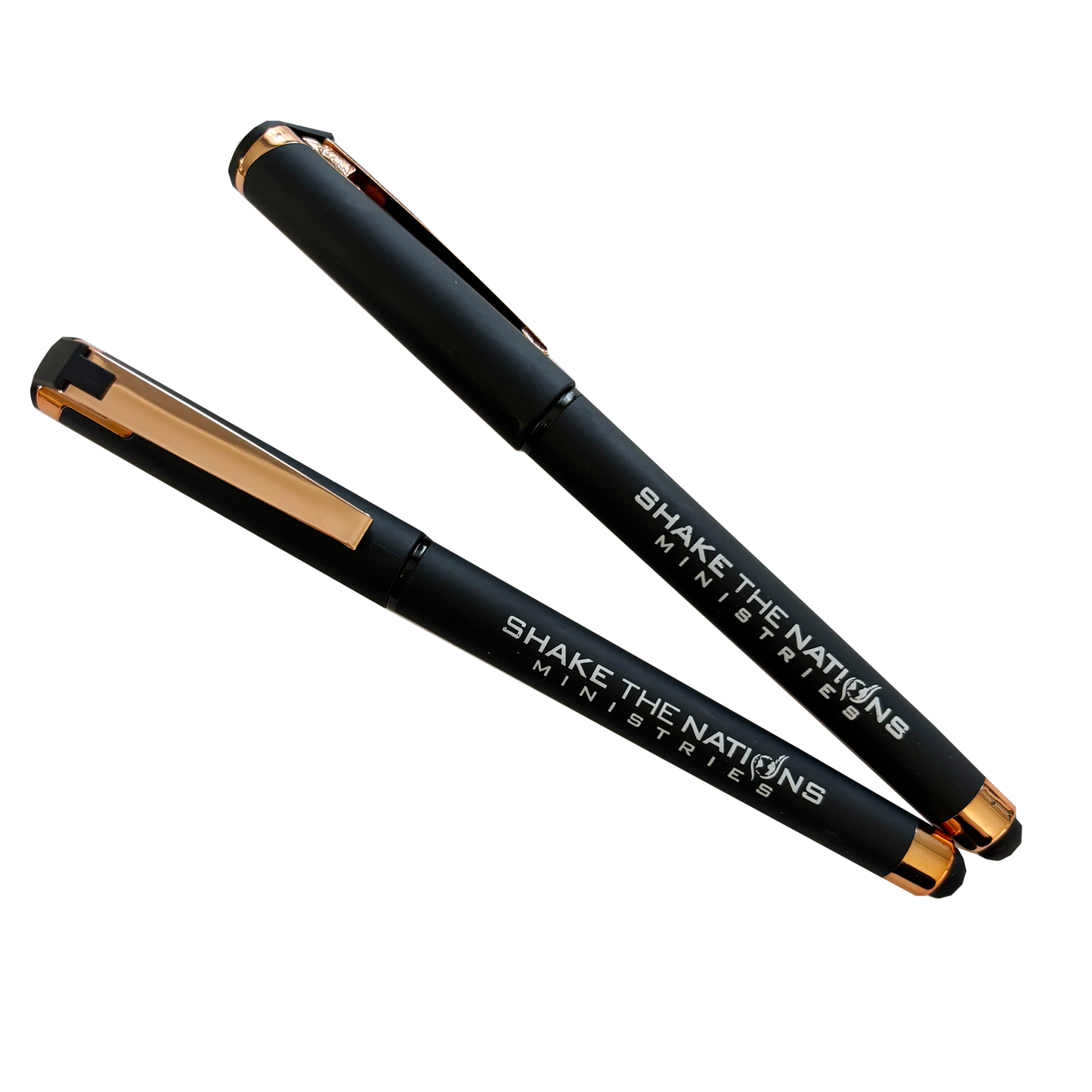STN Black and Rose Gold pen