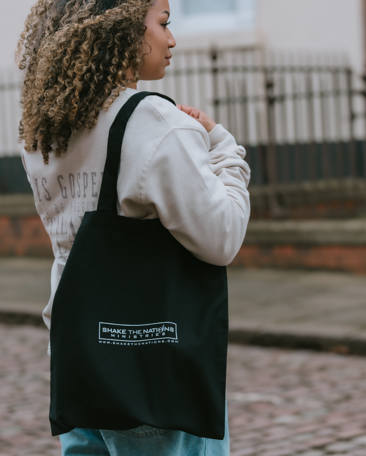 STN Tote bag (Black)